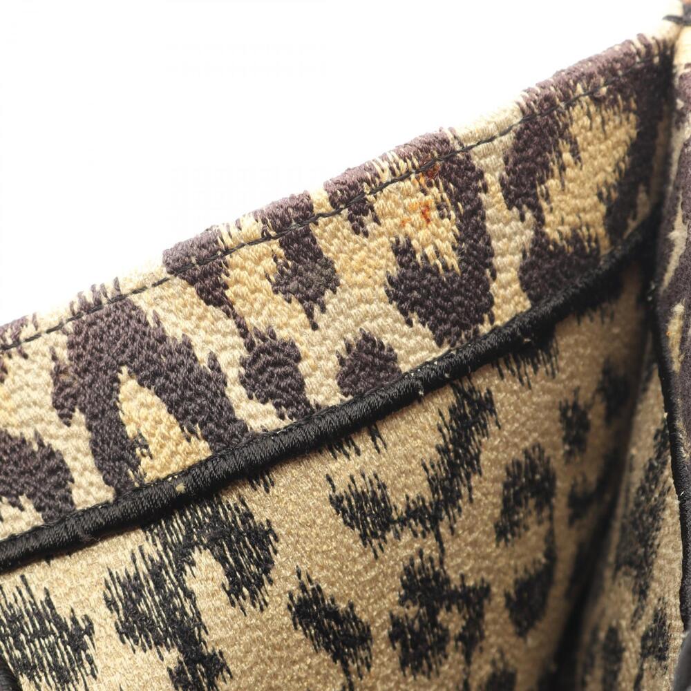 Dior BOOK TOTE Canvas Bag Beige Tan Black Multicolor - Picture 5 of 5